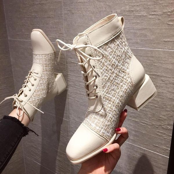 shoes lady boots luxury designer booties woman 2020 low heel round toe winter footwear boots-women ladies fashion mid, Black
shoes lady boots luxury designer booties woman 2020 low heel round toe winter footwear boots-women ladies fashion mid, Black