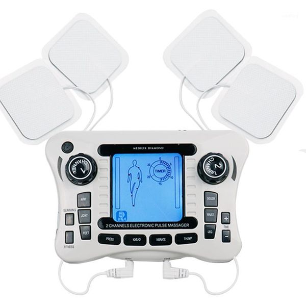 tens acupuncture electric digital therapy neck back machine massage electronic pulse stimulator for full body+10pads health care1
tens acupuncture electric digital therapy neck back machine massage electronic pulse stimulator for full body+10pads health care1