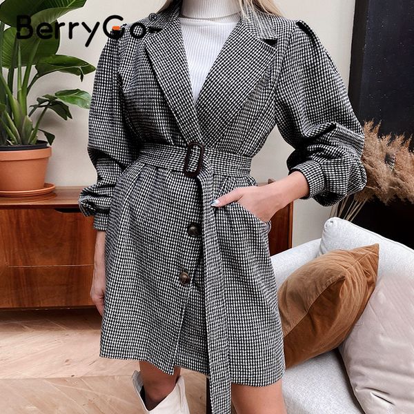 berrygo causal black belt autumn winter female dress office lady plaid puff sleeve women dress elegant tailored collar dressx1020
berrygo causal black belt autumn winter female dress office lady plaid puff sleeve women dress elegant tailored collar dressx1020
