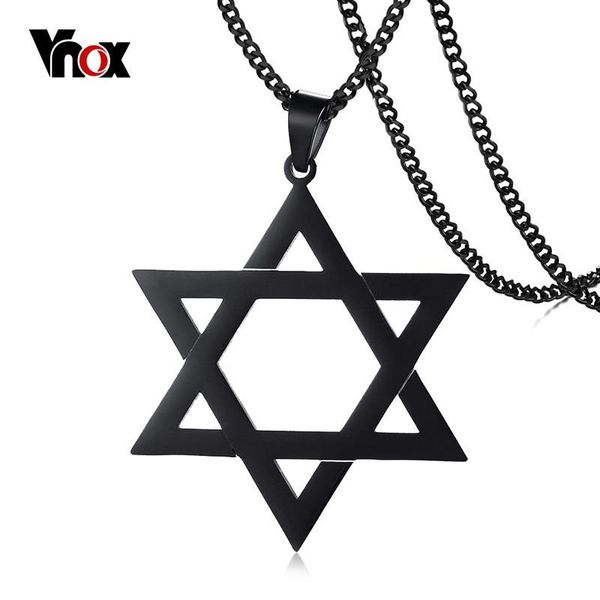 vnox megan star of david pendant necklace for men male with 24" chain stainless steel israel necklace 3 colors option, Silver
vnox megan star of david pendant necklace for men male with 24" chain stainless steel israel necklace 3 colors option, Silver