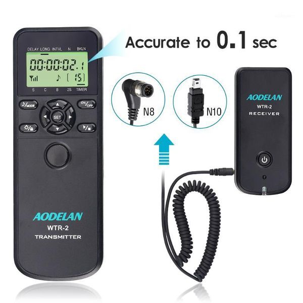 aodelan wtr2 wireless shutter release timer remote control for z6, z7, coolpix p1000, d850, d810, d700, d4, d5, d4s, d31001
aodelan wtr2 wireless shutter release timer remote control for z6, z7, coolpix p1000, d850, d810, d700, d4, d5, d4s, d31001