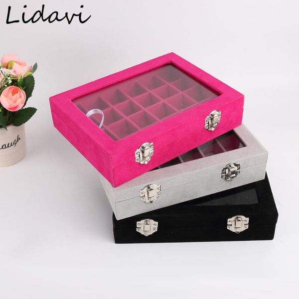 lidavi jewelry display velvet transparent glass tray necklace display box jewellry organizer box bead container storage supplies, Pink;blue
lidavi jewelry display velvet transparent glass tray necklace display box jewellry organizer box bead container storage supplies, Pink;blue