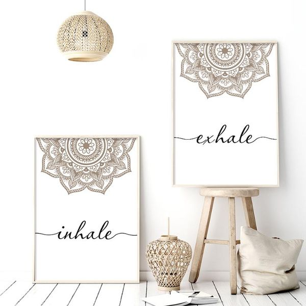 bohemian exhale inhale mandala mindfulness zen wall art print poster picture canvas painting yoga room living room home decor
bohemian exhale inhale mandala mindfulness zen wall art print poster picture canvas painting yoga room living room home decor