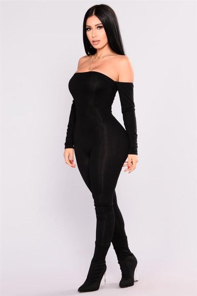 goocheer new arrival women boho ladies clubwear off shoulder long sleeve bodycon rompers jumpsuit party playsuit solid bodysuit1, Black;white
goocheer new arrival women boho ladies clubwear off shoulder long sleeve bodycon rompers jumpsuit party playsuit solid bodysuit1, Black;white
