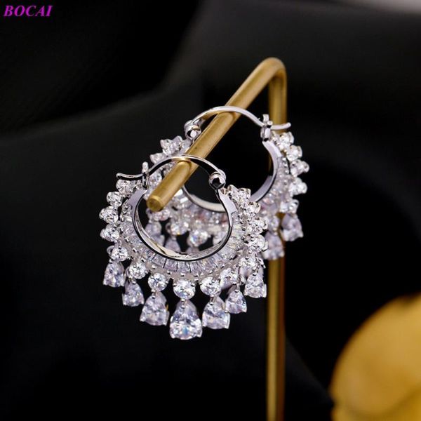 hoop & huggie 2021 fashion persomality women's jewelry wild zircon circles tassel earrings crystal set sparkling, Golden;silver
hoop & huggie 2021 fashion persomality women's jewelry wild zircon circles tassel earrings crystal set sparkling, Golden;silver