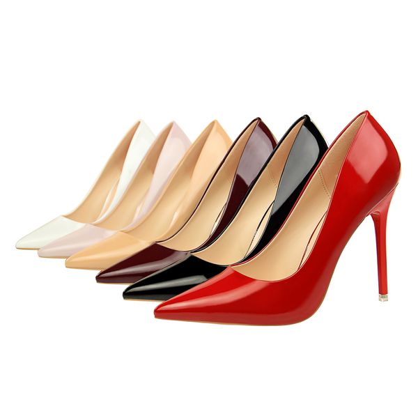 2020 leather pumps women slingback points toe fine high female heels shoes spring woman 7133 xsxz, Black
2020 leather pumps women slingback points toe fine high female heels shoes spring woman 7133 xsxz, Black