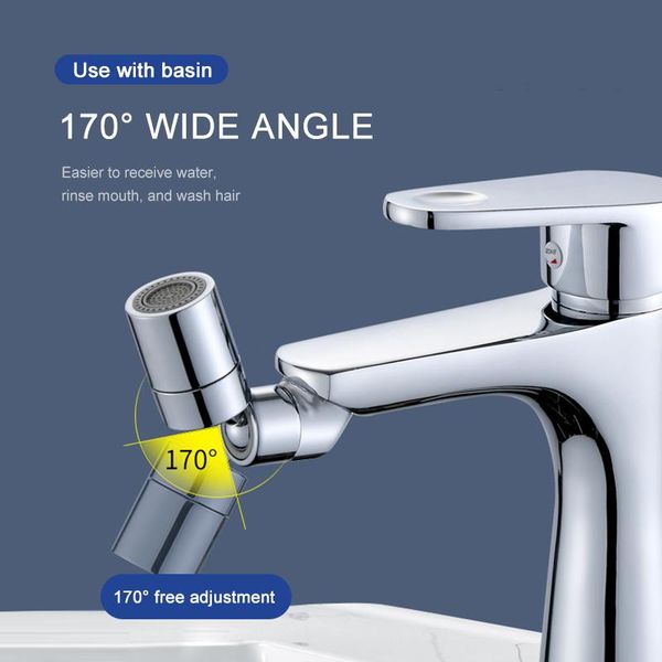 720°universal swivel kitchen faucet aerator adjustable dual mode sprayer filter water saving nozzle faucet kitchen gadgets 24mm
720°universal swivel kitchen faucet aerator adjustable dual mode sprayer filter water saving nozzle faucet kitchen gadgets 24mm