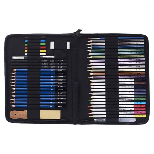 gift sets h&b 51pcs/set professional drawing kit wood pencil sketching pencils art sketch painting supplies with carrying bag1
gift sets h&b 51pcs/set professional drawing kit wood pencil sketching pencils art sketch painting supplies with carrying bag1