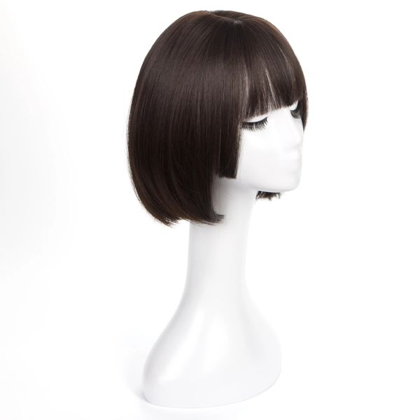 wig daily female short hair korean sideburns grandma grey bob head cover fluffy face repair pear flower head inner buckle curl, Black
wig daily female short hair korean sideburns grandma grey bob head cover fluffy face repair pear flower head inner buckle curl, Black