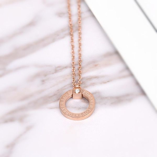 pendant necklaces yun ruo fashion zirconia froever love necklace for woman stainless steel jewelry gift rose gold never fade dropship 2021, Silver
pendant necklaces yun ruo fashion zirconia froever love necklace for woman stainless steel jewelry gift rose gold never fade dropship 2021, Silver