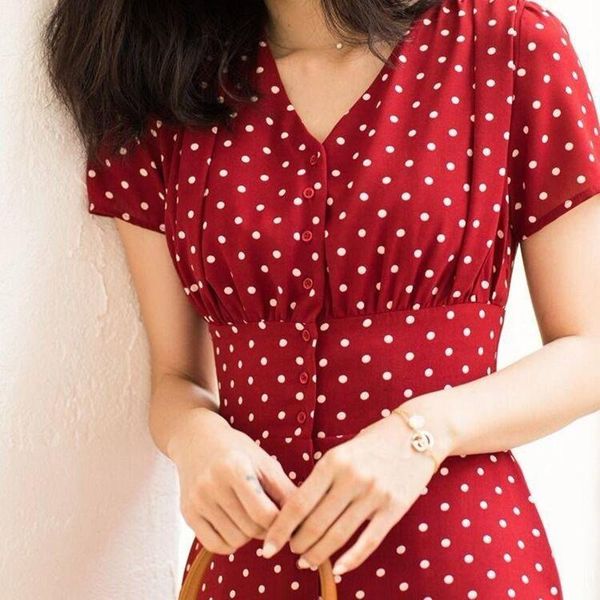 casual dresses red dot women dress v-neck short sleeve summer button bohemia tunic vacation playa ladies clothes, Black;gray
casual dresses red dot women dress v-neck short sleeve summer button bohemia tunic vacation playa ladies clothes, Black;gray