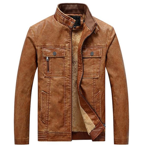 men's stand collar faux pu leather jacket regular wearable solid colored daily long sleeve comfortable breathable windbreaker, Black;brown
men's stand collar faux pu leather jacket regular wearable solid colored daily long sleeve comfortable breathable windbreaker, Black;brown
