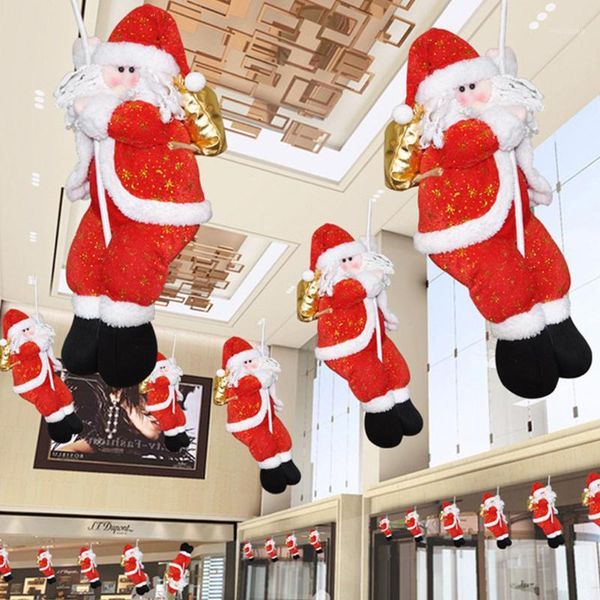 christmas decorations tree ornament hanging cloth doll pendant santa claus climbing on rope ladder xmas for home1
christmas decorations tree ornament hanging cloth doll pendant santa claus climbing on rope ladder xmas for home1