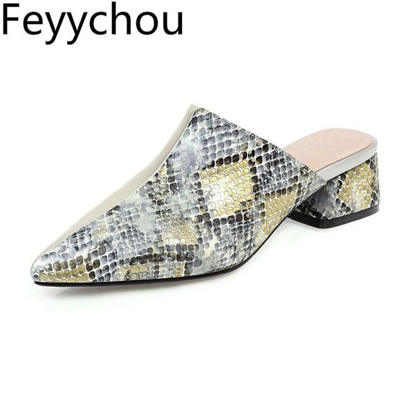 женщины насосы мулы обуви med каблука слип на остроконечные toe snake pattern pu смешанных цветов-2020 summer sexy fashion casual gold silve, Black
женщины насосы мулы обуви med каблука слип на остроконечные toe snake pattern pu смешанных цветов-2020 summer sexy fashion casual gold silve, Black