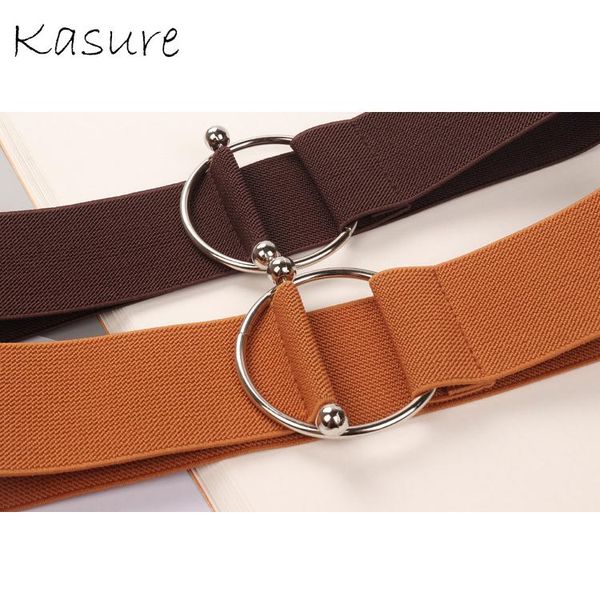kasure silver round metal buckle belts woman 2020 black simple waist elastic ladies band coat sweatere fashion decoration, Black;brown
kasure silver round metal buckle belts woman 2020 black simple waist elastic ladies band coat sweatere fashion decoration, Black;brown