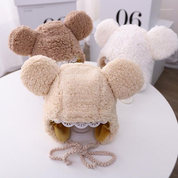 autumn and winter warm hat for baby's lovely animals warm and comfortable big eared bear lamb cashmere children's hat1
autumn and winter warm hat for baby's lovely animals warm and comfortable big eared bear lamb cashmere children's hat1