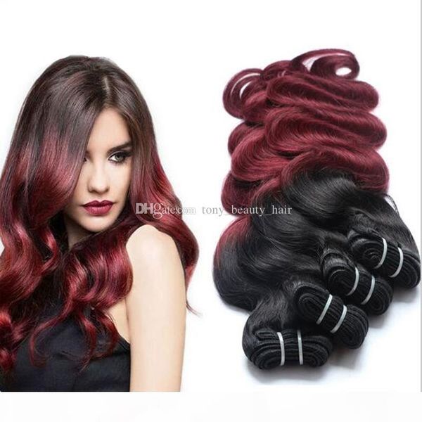 wine red ombre hair weave weft 4pcs lot 8a two tone 1b 99j burgundy ombre peruvian body wave human hair extensions 4 bundles, Black
wine red ombre hair weave weft 4pcs lot 8a two tone 1b 99j burgundy ombre peruvian body wave human hair extensions 4 bundles, Black