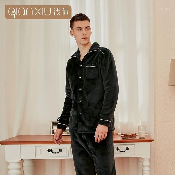 mimi winter new style men's warm and thickened open-minded pajamas light rest can be worn out of home clothes one piece1, Black;brown
mimi winter new style men's warm and thickened open-minded pajamas light rest can be worn out of home clothes one piece1, Black;brown