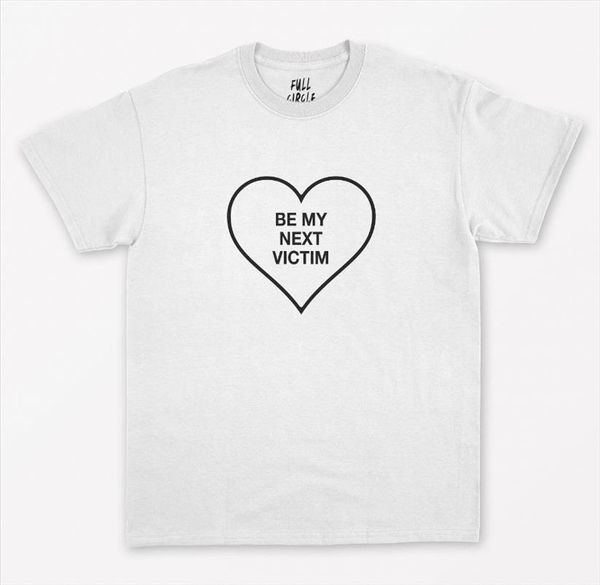 be my next victim heart print women tshirt cotton casual funny t shirt for lady yong girl tee hipster drop ship, White
be my next victim heart print women tshirt cotton casual funny t shirt for lady yong girl tee hipster drop ship, White