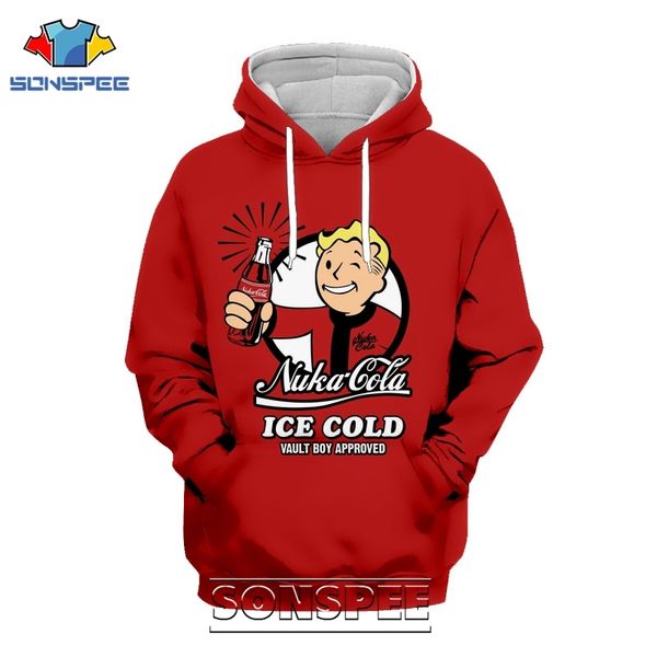 sonspee 3d print fallout hoodie men women casual cartoon coat streetwear hip hop anime pullover funny game sweatshirt 201020, Black
sonspee 3d print fallout hoodie men women casual cartoon coat streetwear hip hop anime pullover funny game sweatshirt 201020, Black