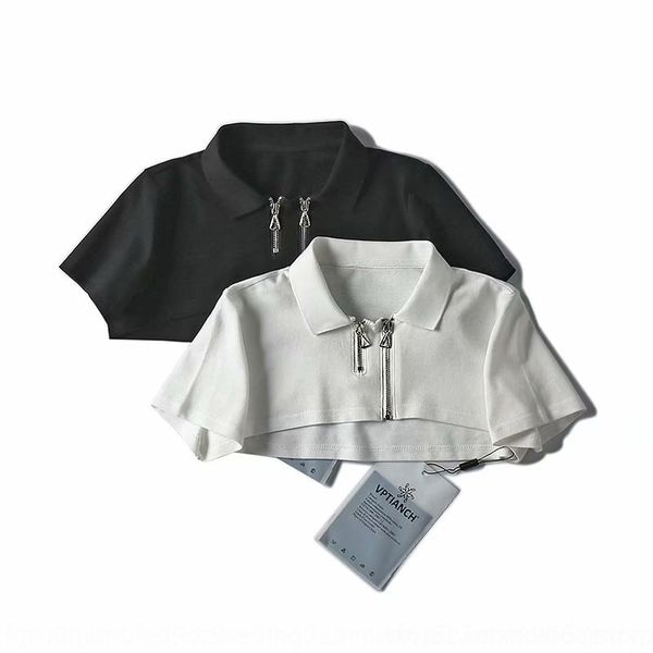 i0qja новое лето 2019 универсальный slim polo рукав двойной top футболка открытая молния ультра короткие молнии пуп короткая шея t-рубашка ж, White
i0qja новое лето 2019 универсальный slim polo рукав двойной top футболка открытая молния ультра короткие молнии пуп короткая шея t-рубашка ж, White