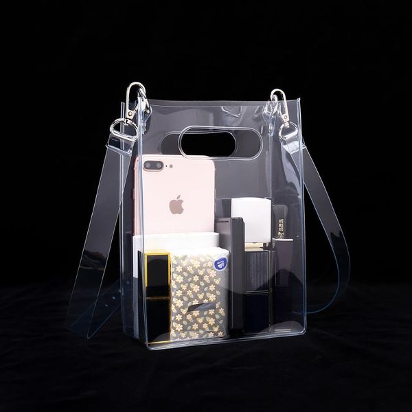 mini clear pvc crossbody shoulder bag with detachable strap available for custom q1107
mini clear pvc crossbody shoulder bag with detachable strap available for custom q1107