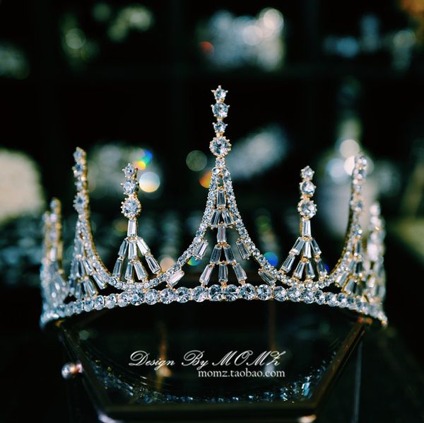 magic cat zhaozhao european luxury baroque headdress xianmei bride chaoxian wedding dress crown girl, Silver
magic cat zhaozhao european luxury baroque headdress xianmei bride chaoxian wedding dress crown girl, Silver