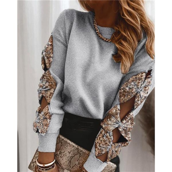 casual knitted sweater women fashion long sleeve bow sequined halter pullovers office lady spring sweater women winter knitwear, White
casual knitted sweater women fashion long sleeve bow sequined halter pullovers office lady spring sweater women winter knitwear, White