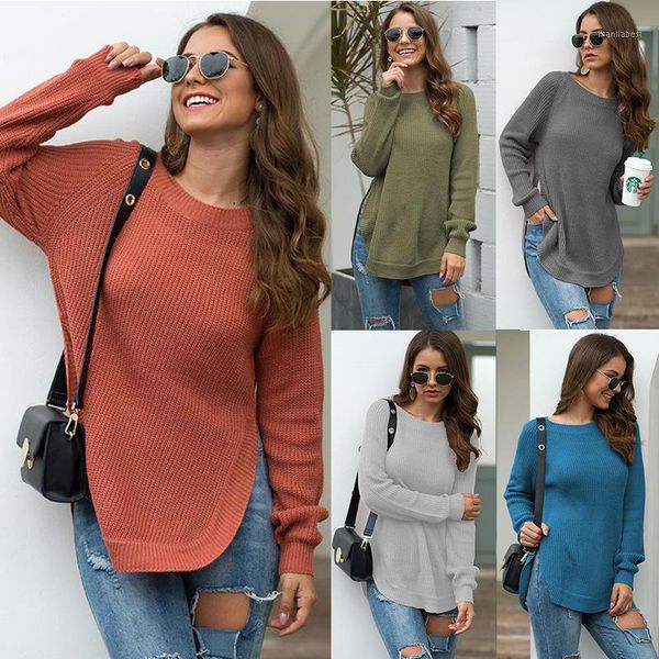 2020 new style for autumn and winter hem high fork crew neck long sleeves pullover knitting shirt sweater women sweaters1, White;black
2020 new style for autumn and winter hem high fork crew neck long sleeves pullover knitting shirt sweater women sweaters1, White;black