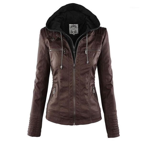 faux leather jacket women coats 2021 basic jacket coat female winter motorcycle pu leather plus size hoodies outerwear1, Black
faux leather jacket women coats 2021 basic jacket coat female winter motorcycle pu leather plus size hoodies outerwear1, Black