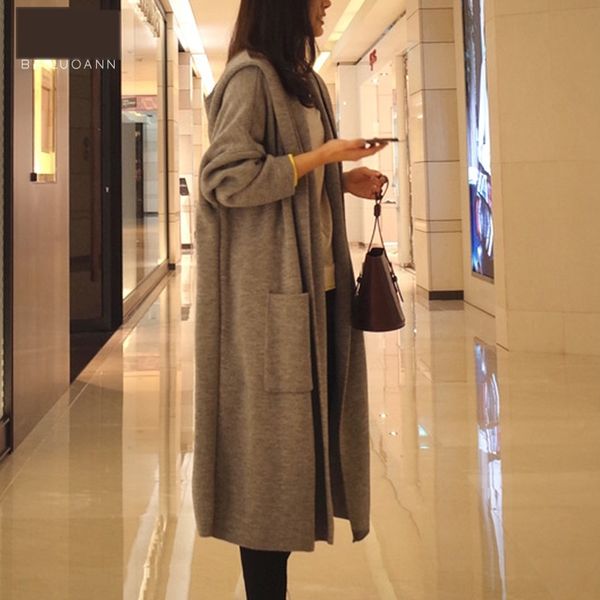 2020 autumn new coat mid-length sweater women's cardigan loose large size sweater spring coat women's xwgzg, White;black
2020 autumn new coat mid-length sweater women's cardigan loose large size sweater spring coat women's xwgzg, White;black