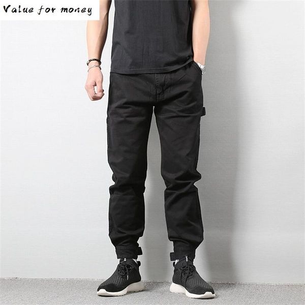 урожай streetwear мода мужские джинсы jogger брюки повседневный отдыха большой карман штанах мужчины хаки черный цвет hip hop брюки, Blue
урожай streetwear мода мужские джинсы jogger брюки повседневный отдыха большой карман штанах мужчины хаки черный цвет hip hop брюки, Blue