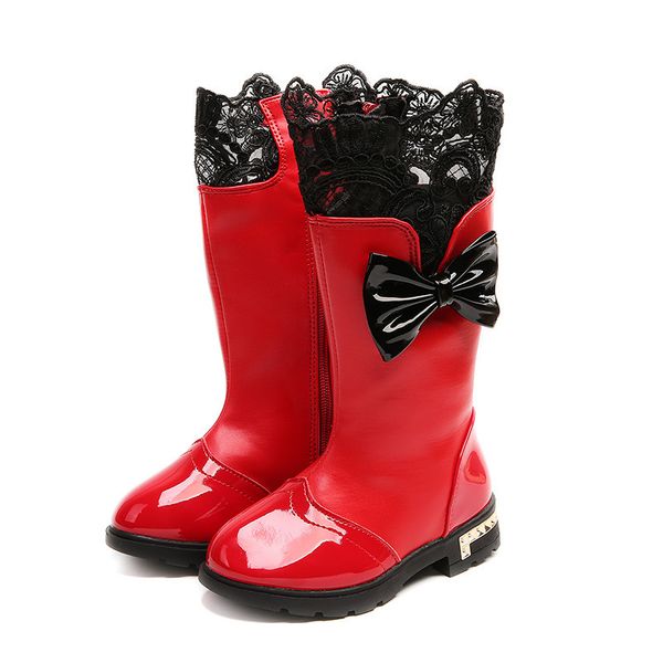 jgshowkito warm cotton kids fashion children winter shoes for girls snow boots pu leather lace bow-knot sweet, Black;red
jgshowkito warm cotton kids fashion children winter shoes for girls snow boots pu leather lace bow-knot sweet, Black;red