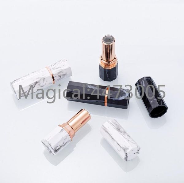 storage bottles & jars 12.1mm 10/30/50pcs black white marble octagonal cylinder empty lipstick tube shell packaging cosmetics refillable
storage bottles & jars 12.1mm 10/30/50pcs black white marble octagonal cylinder empty lipstick tube shell packaging cosmetics refillable