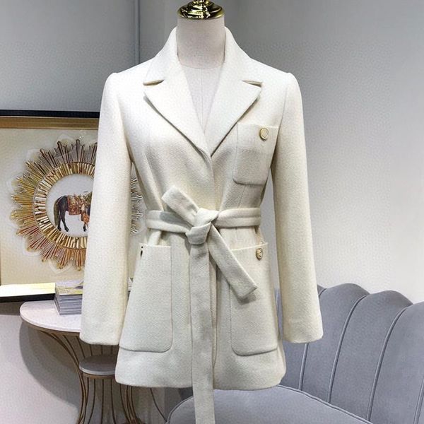 women blazer ladies slim suit jackets korean fashion coat lace up waist solid color office blazer, Black
women blazer ladies slim suit jackets korean fashion coat lace up waist solid color office blazer, Black