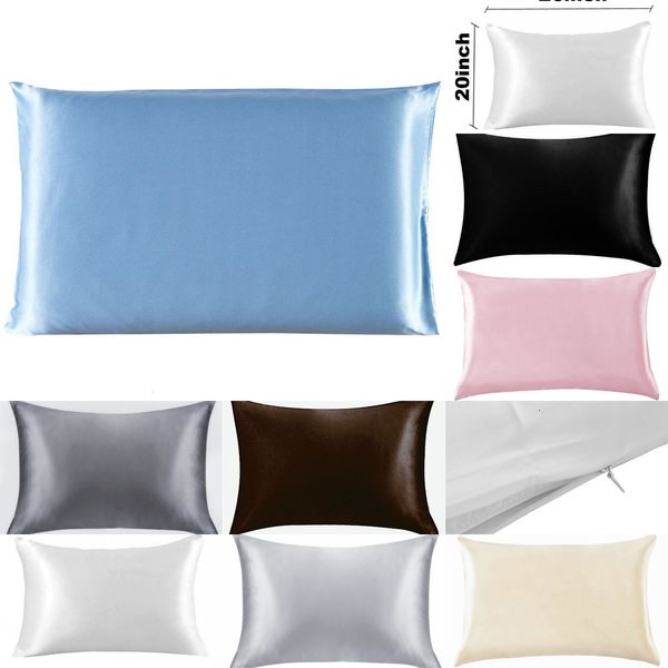 20*26inch satin pillowcase home multicolor ice silk case zipper double face envelope bedding pillow cover min 3pcs 4 ni06w
20*26inch satin pillowcase home multicolor ice silk case zipper double face envelope bedding pillow cover min 3pcs 4 ni06w