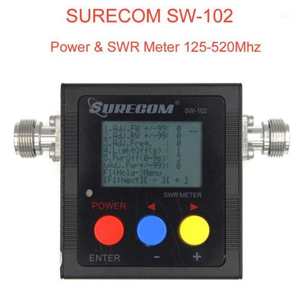 new surecom sw-102 meter 125-520 mhz digital vhf/uhf power & swr meter sw102 for two way radio1
new surecom sw-102 meter 125-520 mhz digital vhf/uhf power & swr meter sw102 for two way radio1