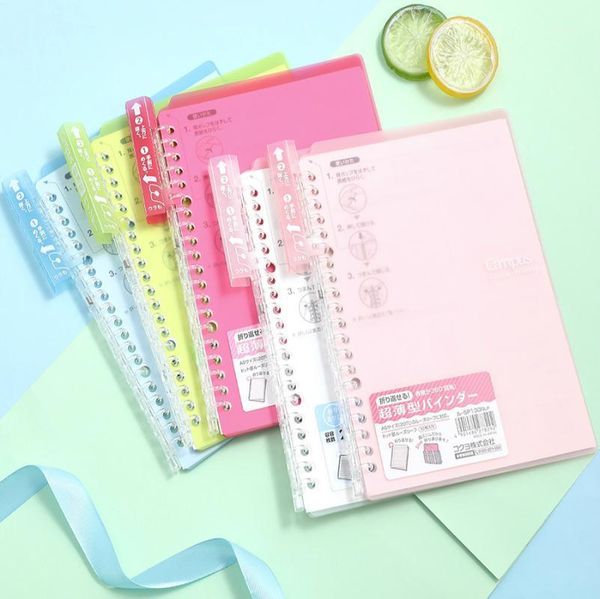 1 pc kokuyo campus smartring loose leaf notebook thin portable smart ring binder note sp700 a5 b5 easy to replace1, Purple;pink
1 pc kokuyo campus smartring loose leaf notebook thin portable smart ring binder note sp700 a5 b5 easy to replace1, Purple;pink