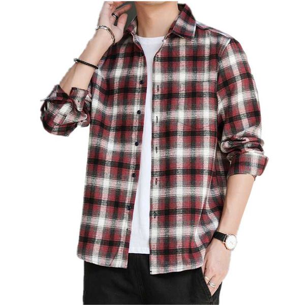 men's dress shirts fashion 2021 spring autumn long sleeves collar shirt for plaid harajuku clothing, White;black
men's dress shirts fashion 2021 spring autumn long sleeves collar shirt for plaid harajuku clothing, White;black