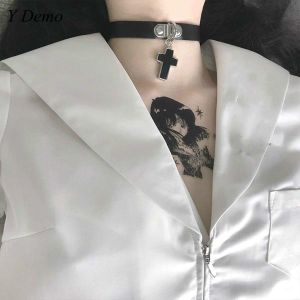 chokers gothic cross women choker necklace cute adjustable accessory, Golden;silver
chokers gothic cross women choker necklace cute adjustable accessory, Golden;silver