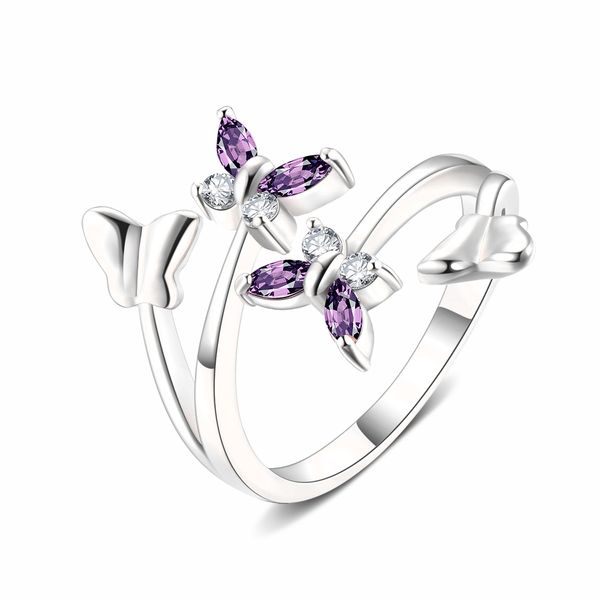 europe and the united states sells butterfly micro inlaid opening adjustable ring lady fashion index finger ring accessories wholesale, Golden;silver
europe and the united states sells butterfly micro inlaid opening adjustable ring lady fashion index finger ring accessories wholesale, Golden;silver