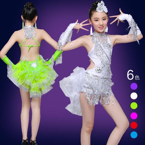 stage wear child kid children professional latin dance dress for girls fringe costumes kids modern junior tassel girl ballroom salsa, Black;red
stage wear child kid children professional latin dance dress for girls fringe costumes kids modern junior tassel girl ballroom salsa, Black;red