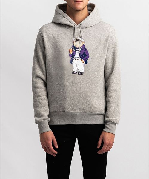 fun bear print logo gray hoodie for men and women designers, casual street hip-hop hoodie 16-20, Black
fun bear print logo gray hoodie for men and women designers, casual street hip-hop hoodie 16-20, Black