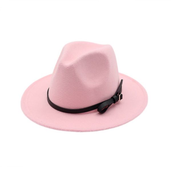 women hats solid color with band leather belt fedora hat felted wide brim autumn winter jazz cap vintage autumn winter hat women, Blue;gray
women hats solid color with band leather belt fedora hat felted wide brim autumn winter jazz cap vintage autumn winter hat women, Blue;gray