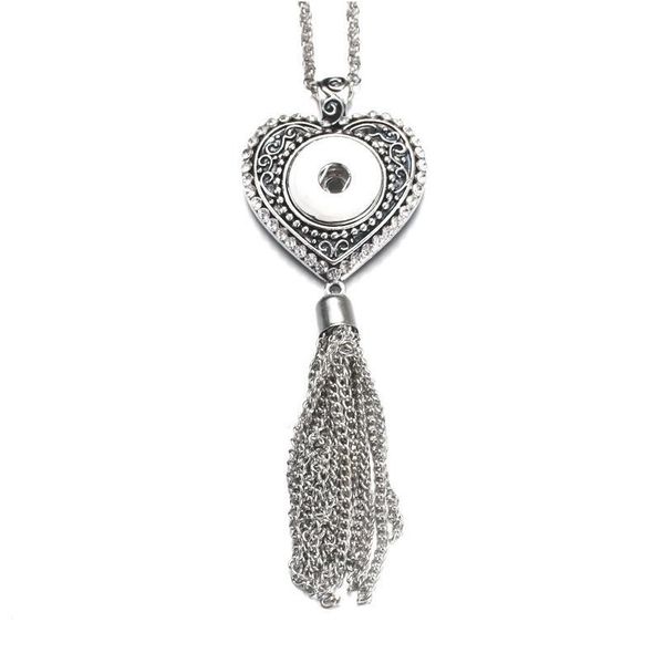 snap jewelry heart crystal necklace pendants snap button necklace with chains fit 18mm snap button jewelry f jllodl, Silver
snap jewelry heart crystal necklace pendants snap button necklace with chains fit 18mm snap button jewelry f jllodl, Silver