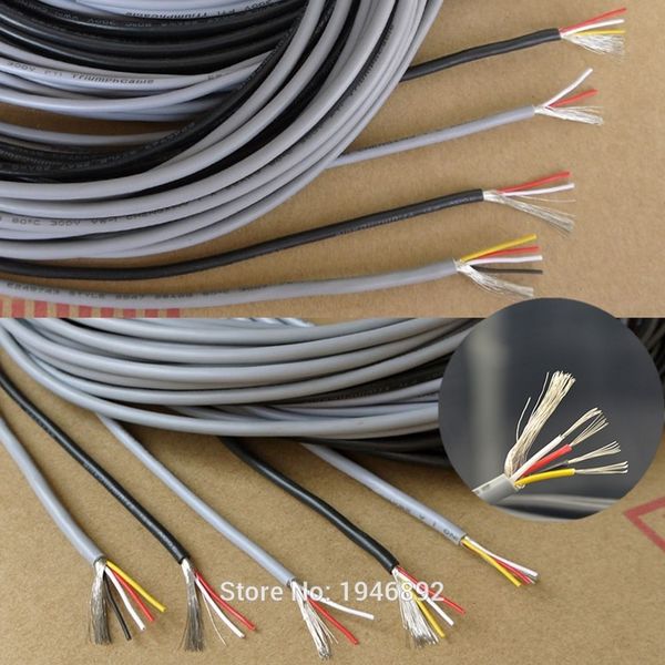 1m ul 2547 28/26/24 awg multi-core control copper wire shielded audio headphone cable signal line
1m ul 2547 28/26/24 awg multi-core control copper wire shielded audio headphone cable signal line