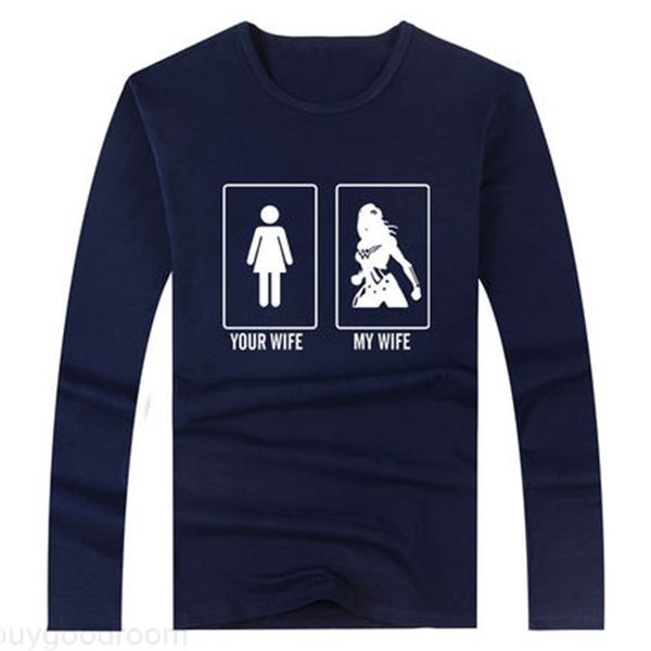 mens funny my wife your wife t-shirts male sweatshirts crew neck tee hoodie winter autumn fleece warm sportswear, White;black
mens funny my wife your wife t-shirts male sweatshirts crew neck tee hoodie winter autumn fleece warm sportswear, White;black