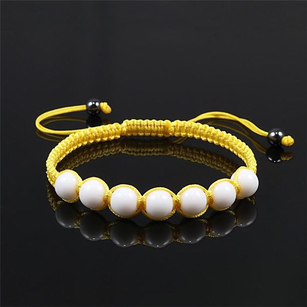bright white porcelain 8mm woven beaded bracelet & bangles adjustable man bracelets women jewelry accessories fashion couple gif, Black
bright white porcelain 8mm woven beaded bracelet & bangles adjustable man bracelets women jewelry accessories fashion couple gif, Black