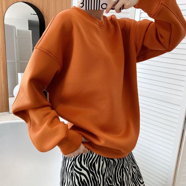 yeeloca осень сладкий хлопчатобумажный свинтерборт женская повседневная новая уплотнительная шейка свободных пуловеков корейский оранжевый в, Black
yeeloca осень сладкий хлопчатобумажный свинтерборт женская повседневная новая уплотнительная шейка свободных пуловеков корейский оранжевый в, Black