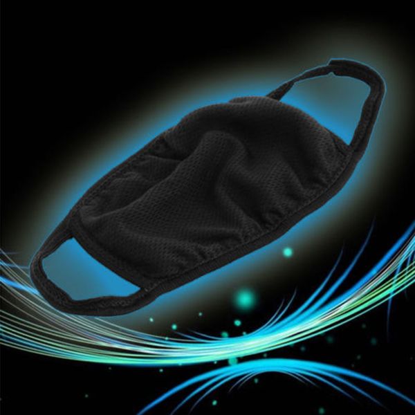 mouth-muffle face respirator sair pollution lovely cotton black mask mouth